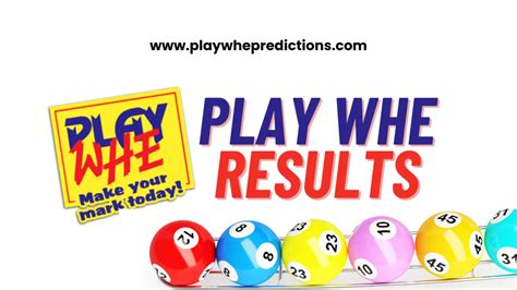 play whe yesterday results history